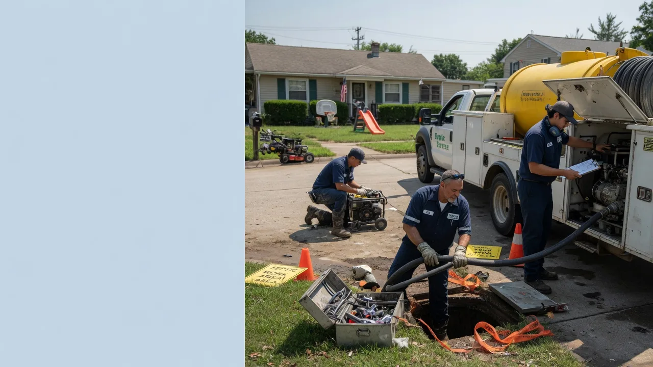 Septic Tank Pumping in Pointe Aux Pins, MI near me